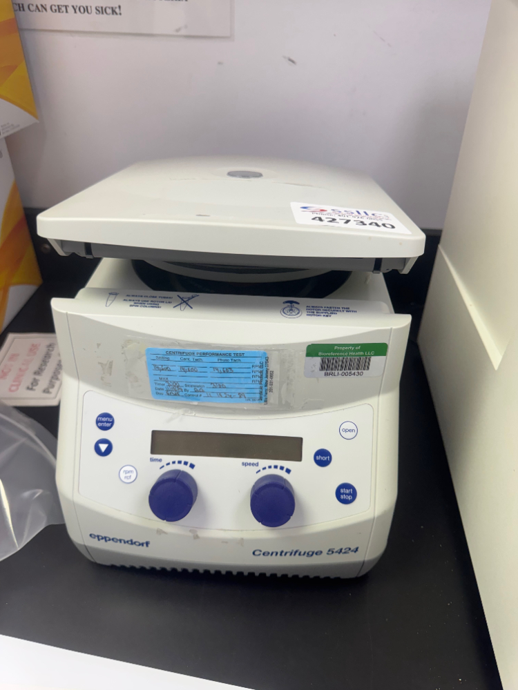Image of Eppendorf 5424 Centrifuge